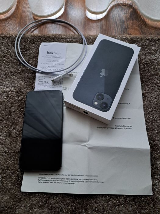Iphone 13 black 128 Gb