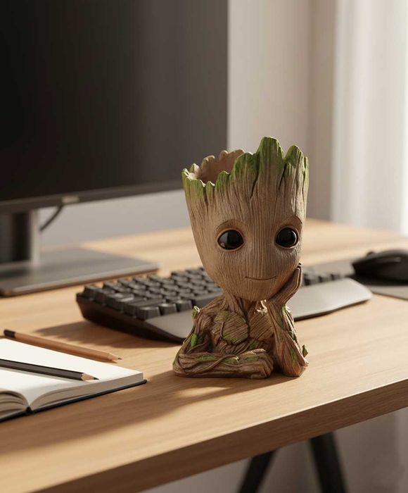 FILMOWA doniczka Groot Marvel Przybornik Na Długopisy Ozdoba