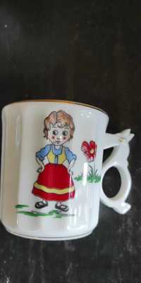 Canecas de criança vintage em porcelana SP Coimbra