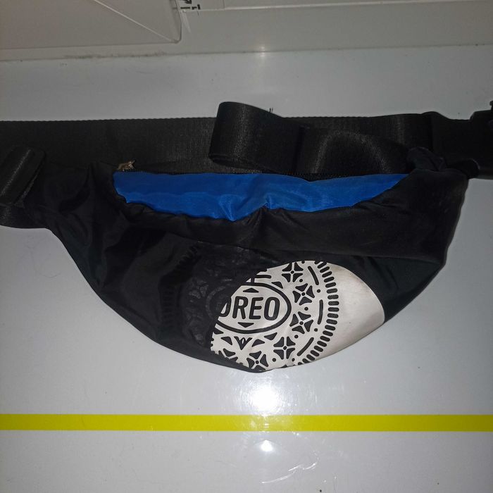 сумка на пояс, бананка, в ретро стилі, y2k, oreo