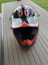 Kask cross quad motocykl