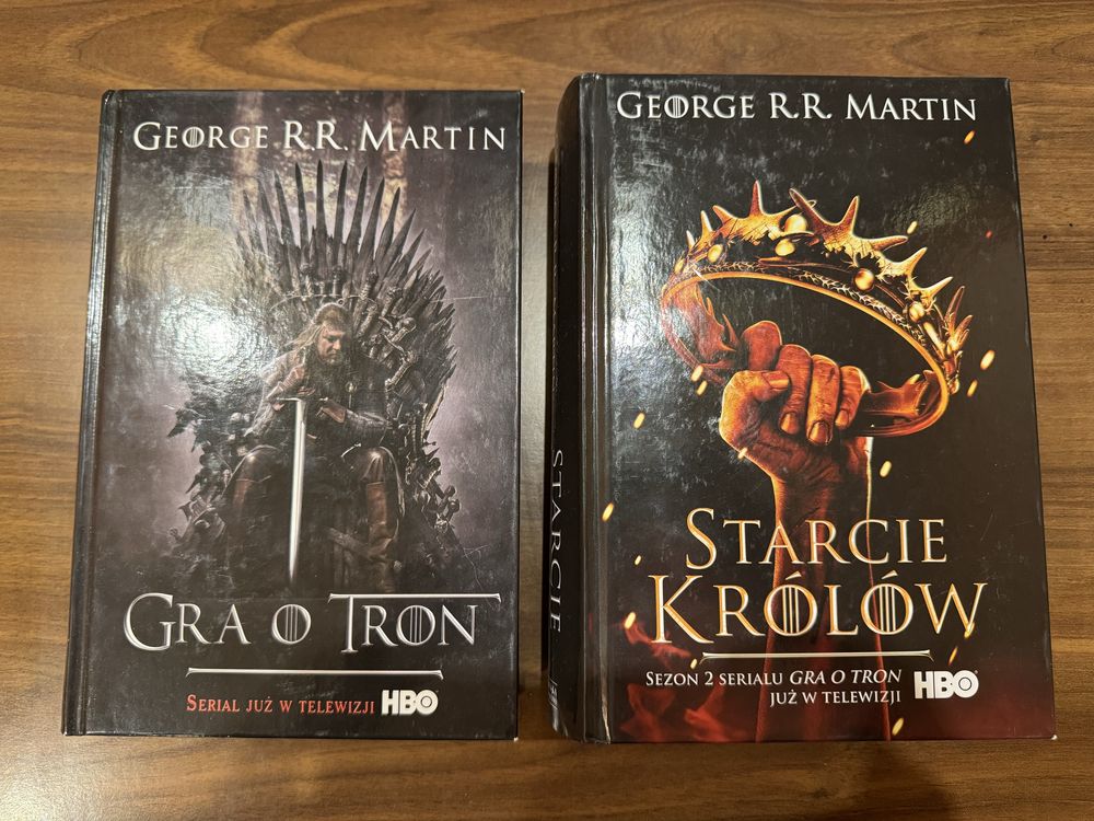 George R.R. Martin Gra o Tron + Starcie Królów