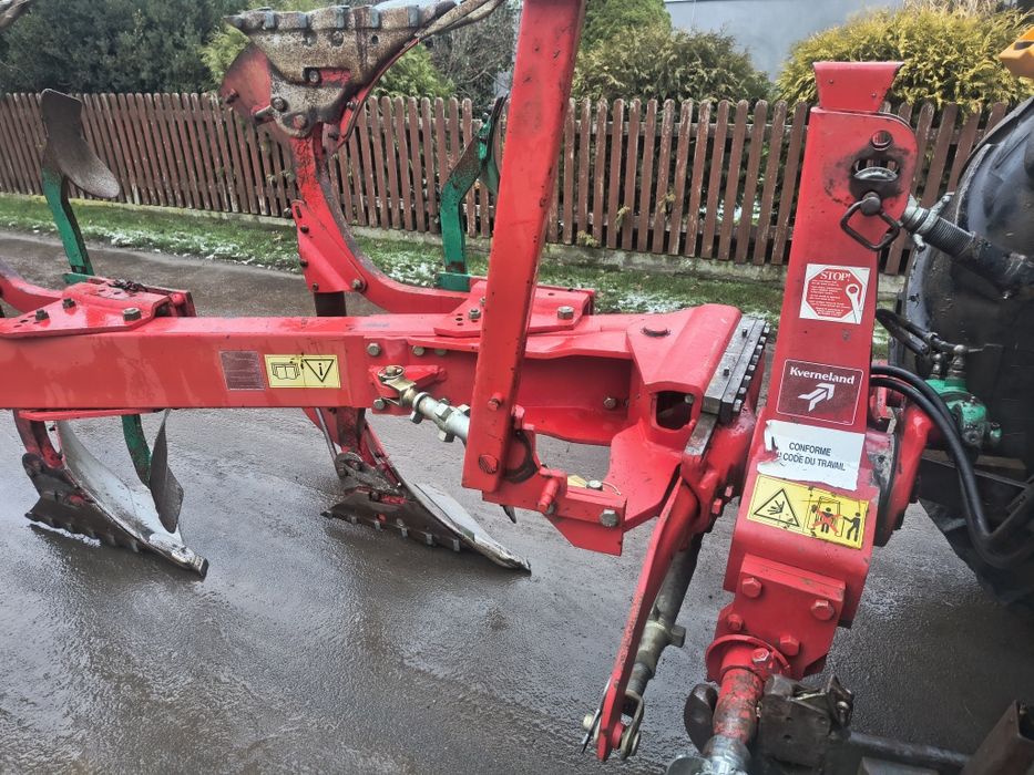Pług 4-skibowy obrotowy kverneland ld100 bdb stan, nie kuhn,lemken
