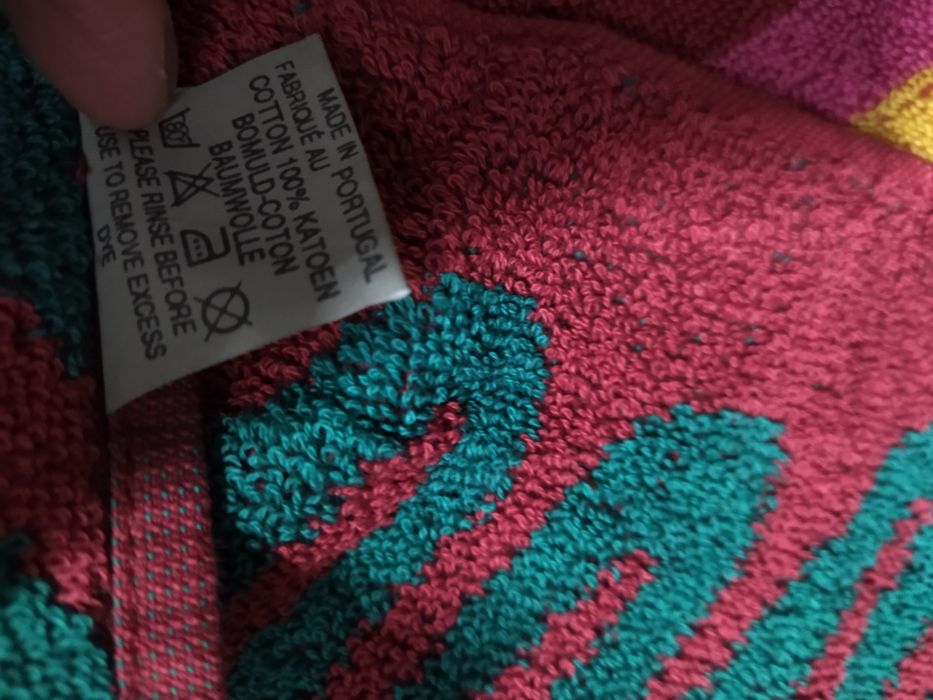 Toalha de praia colorida