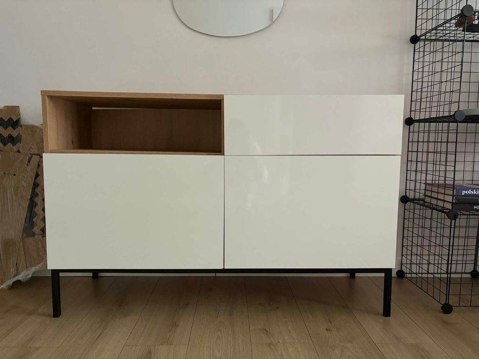 Komoda. Szuflada i polki, dab artisan