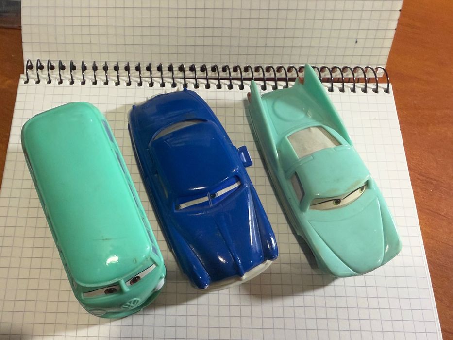 Набор машинок Тачки Happy Meal МакДональдс журнал Cars McDonald`s 2006