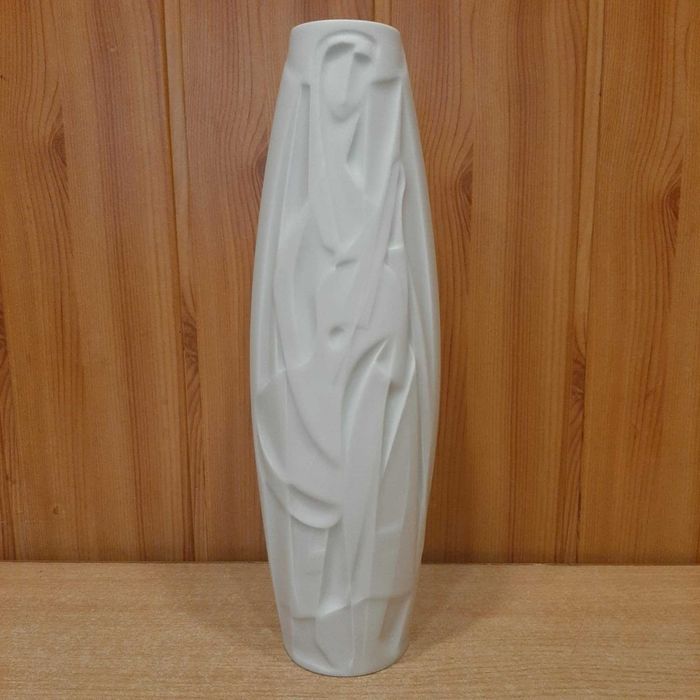 Niezwykły wazon 32cm Rosenthal The Lute Player proj. Cuno Fischer 1961
