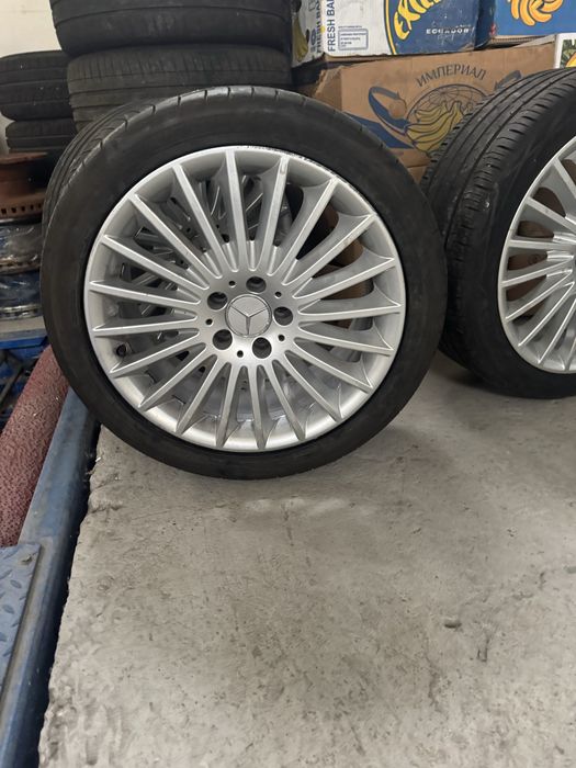 Продам диски с резиной от мерседеса е 211