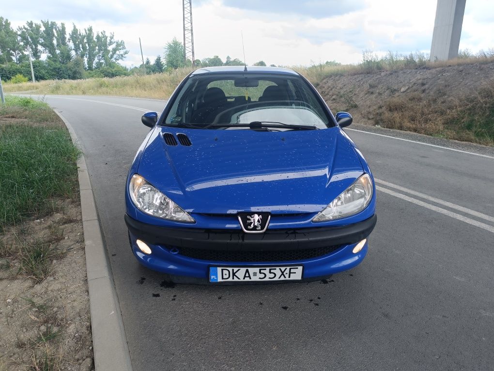 Peugeot 206 1.4 mpi klima 5 drzwi bdb stan