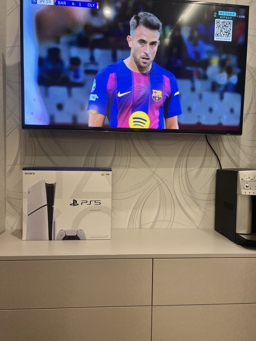 Sony PS5 Slim Blu-Ray Edition 1TB Video Game Console - White