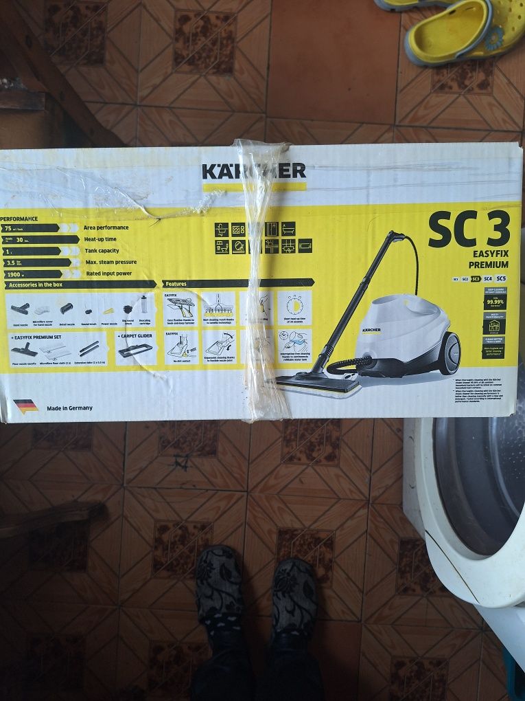 KARCHER пароочиститель.