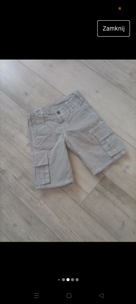 Levi's spodenki chłopiece 122/128