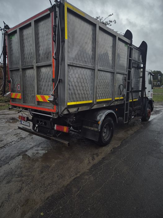 Man LE220  kontener z kwasówki  wywrot wywrotka hydraulika