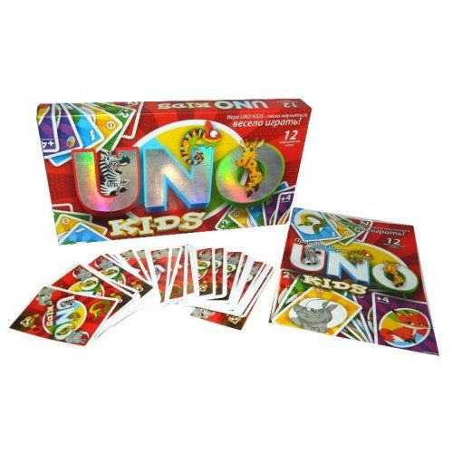 Игра UNO Kids (Уно, карты Уно) для детей от Danko toys