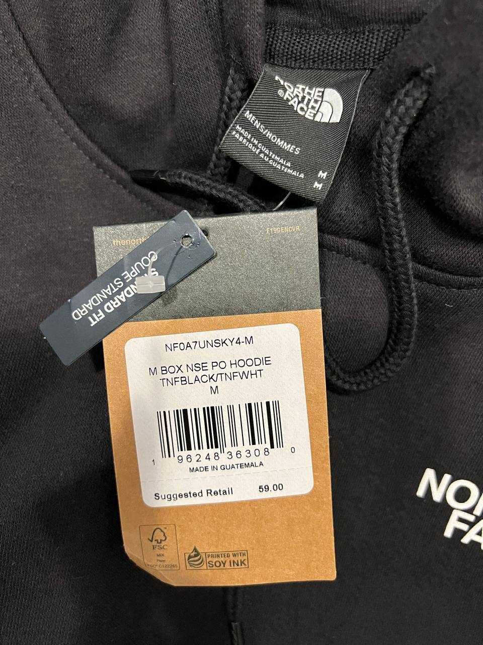 Худі  The North Face Box NSE PO Нова оригінал чорна