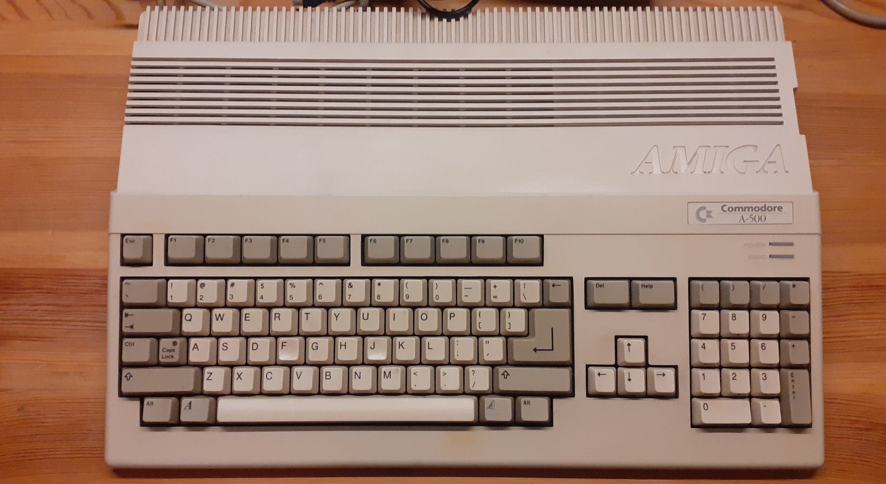 AMIGA 500 z rozszerzeniem do 1024