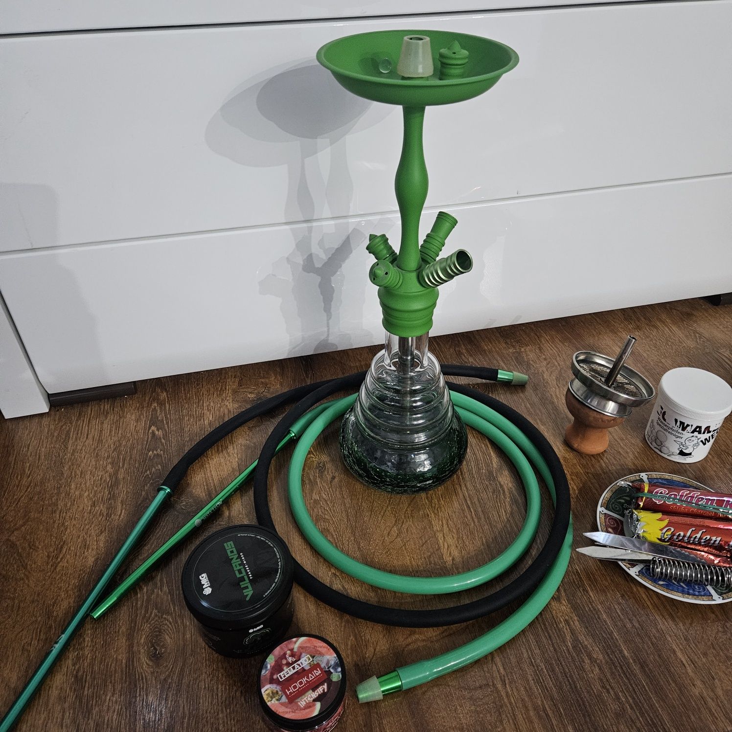 Zestaw shisha Mata Leon + akcesoria