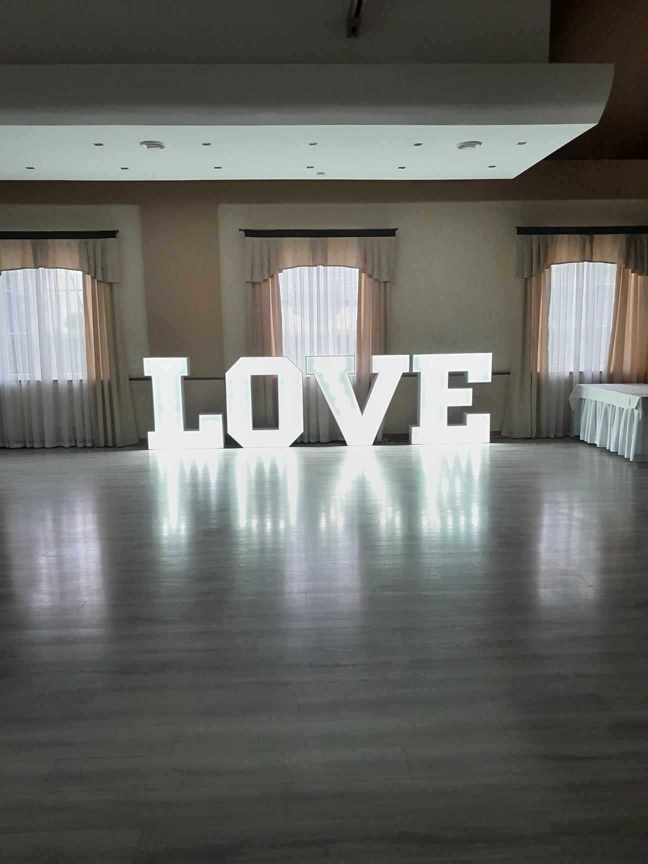 Napisy led - LOVE - MIŁOŚĆ - KOCHAM - SERCE - Cyfry  - Kalisz
