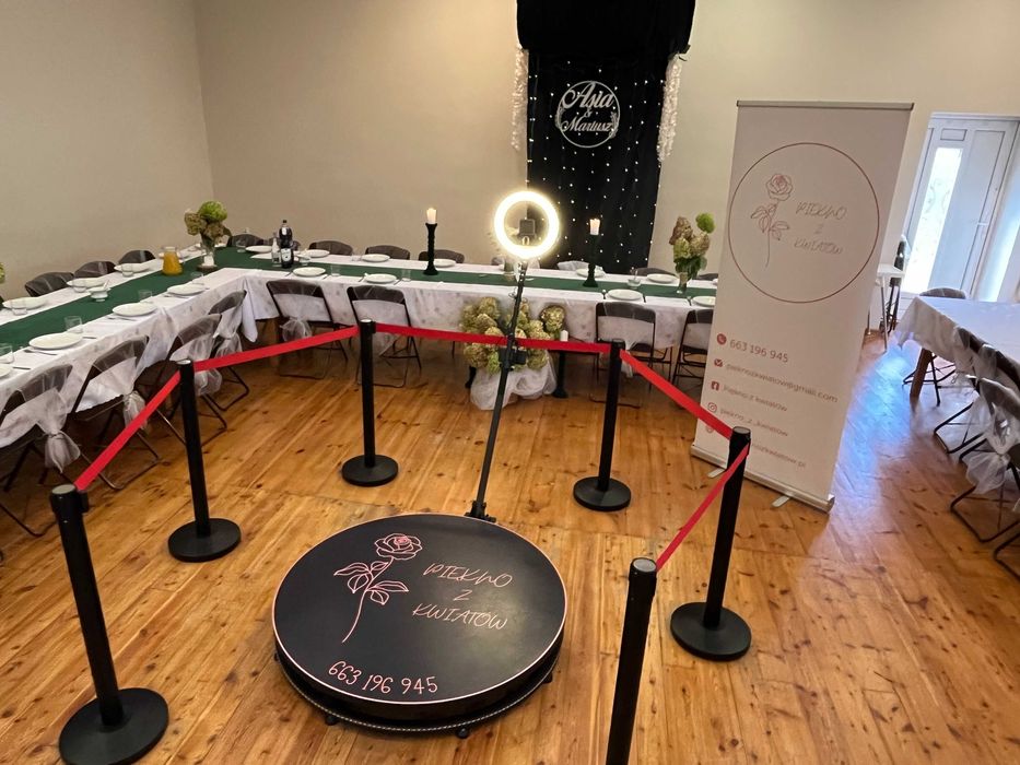 Fotobudka 360 Wesele Urodziny Ślub Rocznica Karnawał Event Impreza