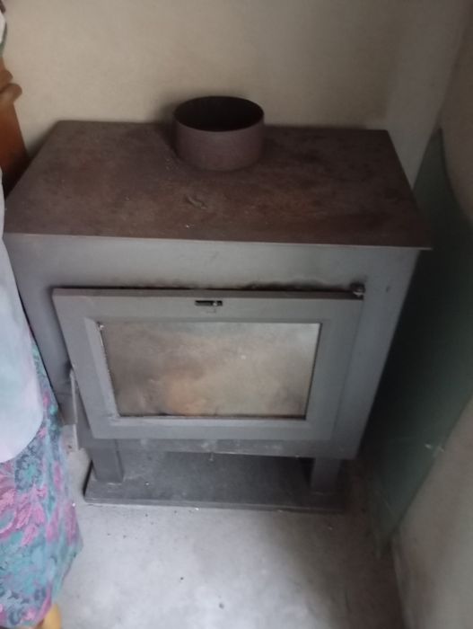 Salamandra a lenha com ok uso