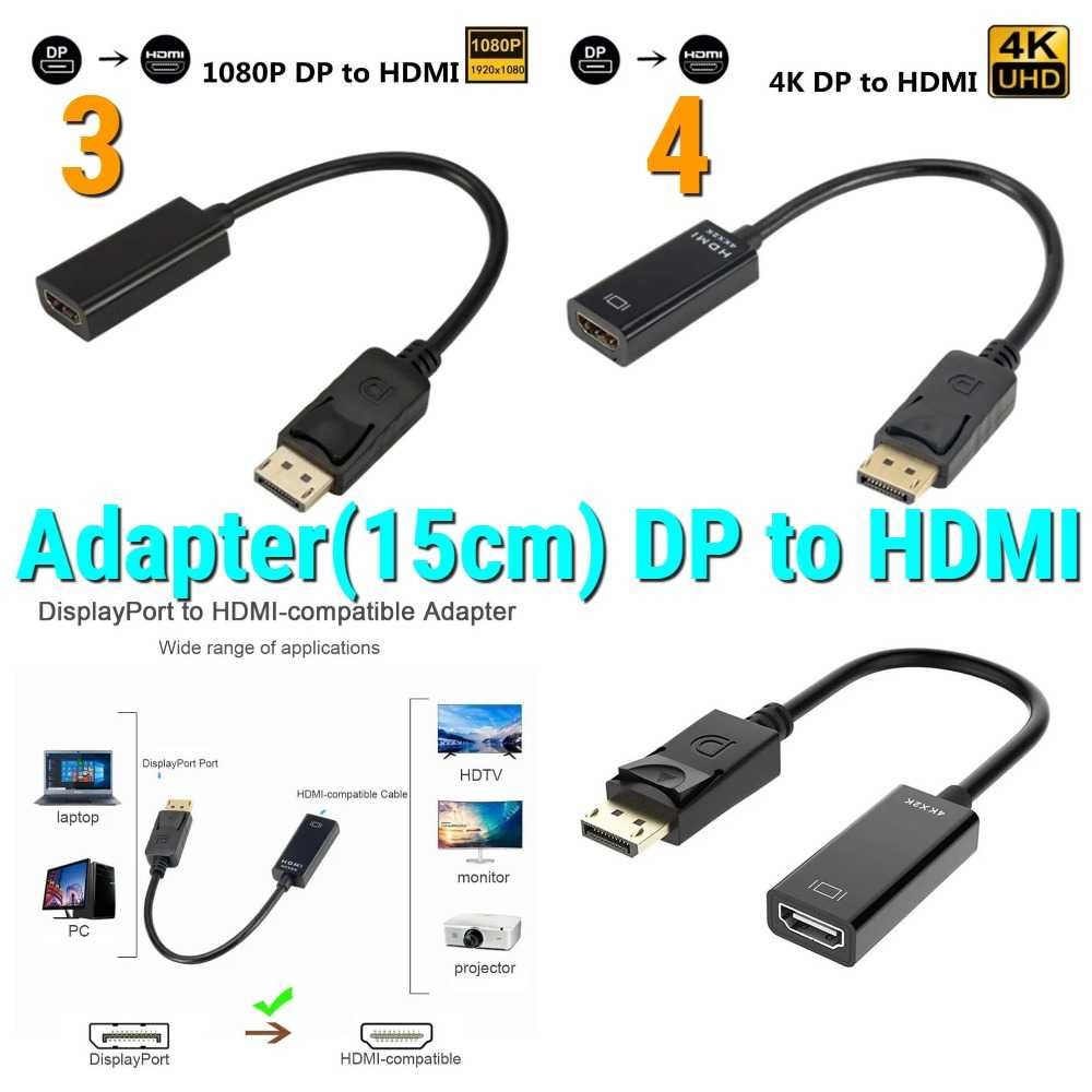 DP to Hdmi Displayport (DP) - HDMI адаптер, mini DP to HDMI 1080 2K 4К