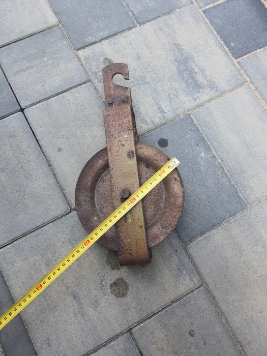 Kołowrotek, wciągarka do materiałów budowlanych