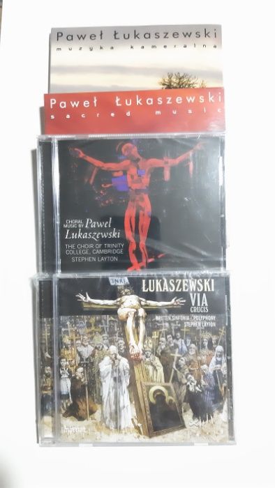 P. Łukaszewski - 4 plyty CD z muzyką kompozytora