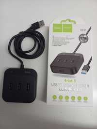 USB Hub Hoco HB31 (4 в 1)