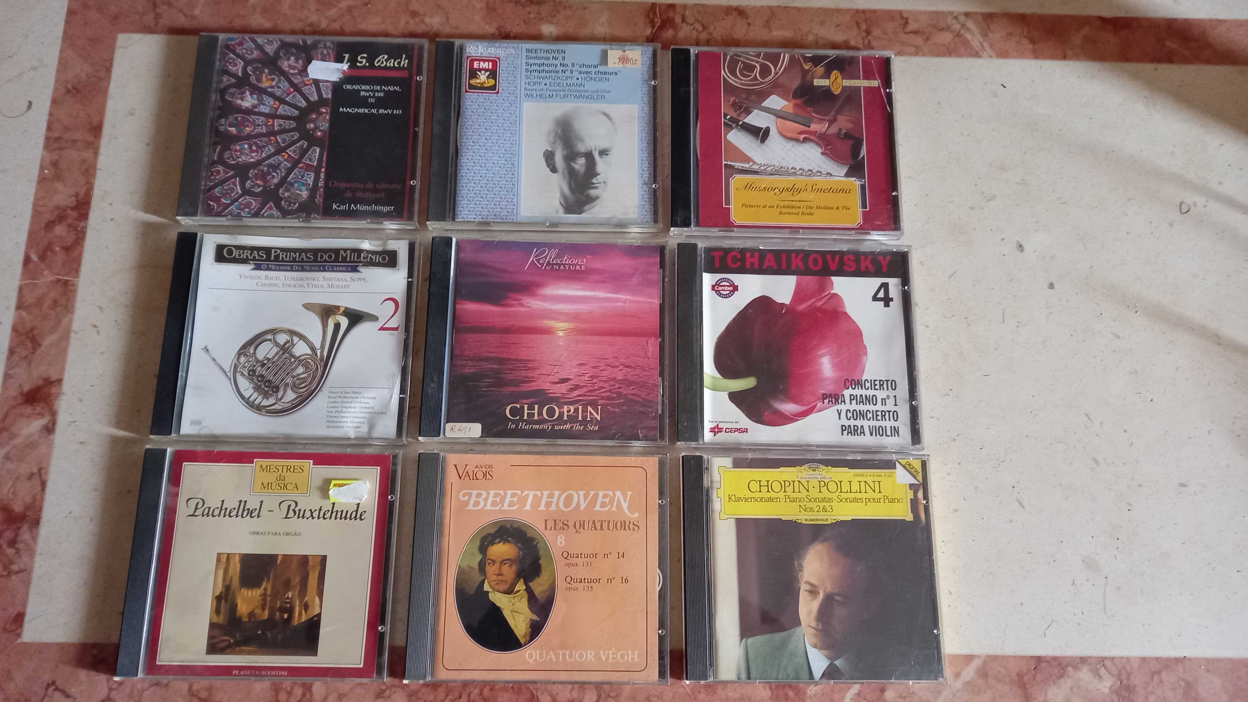 CD`S de música clássica e Jazz