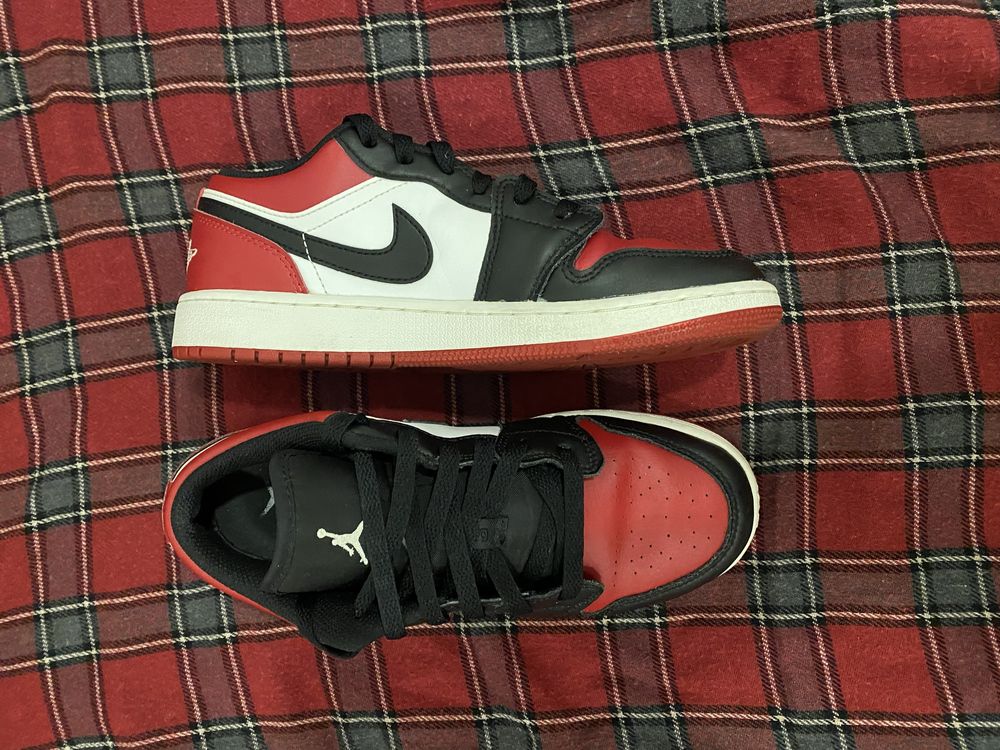 Air jordan 1 low vermelho