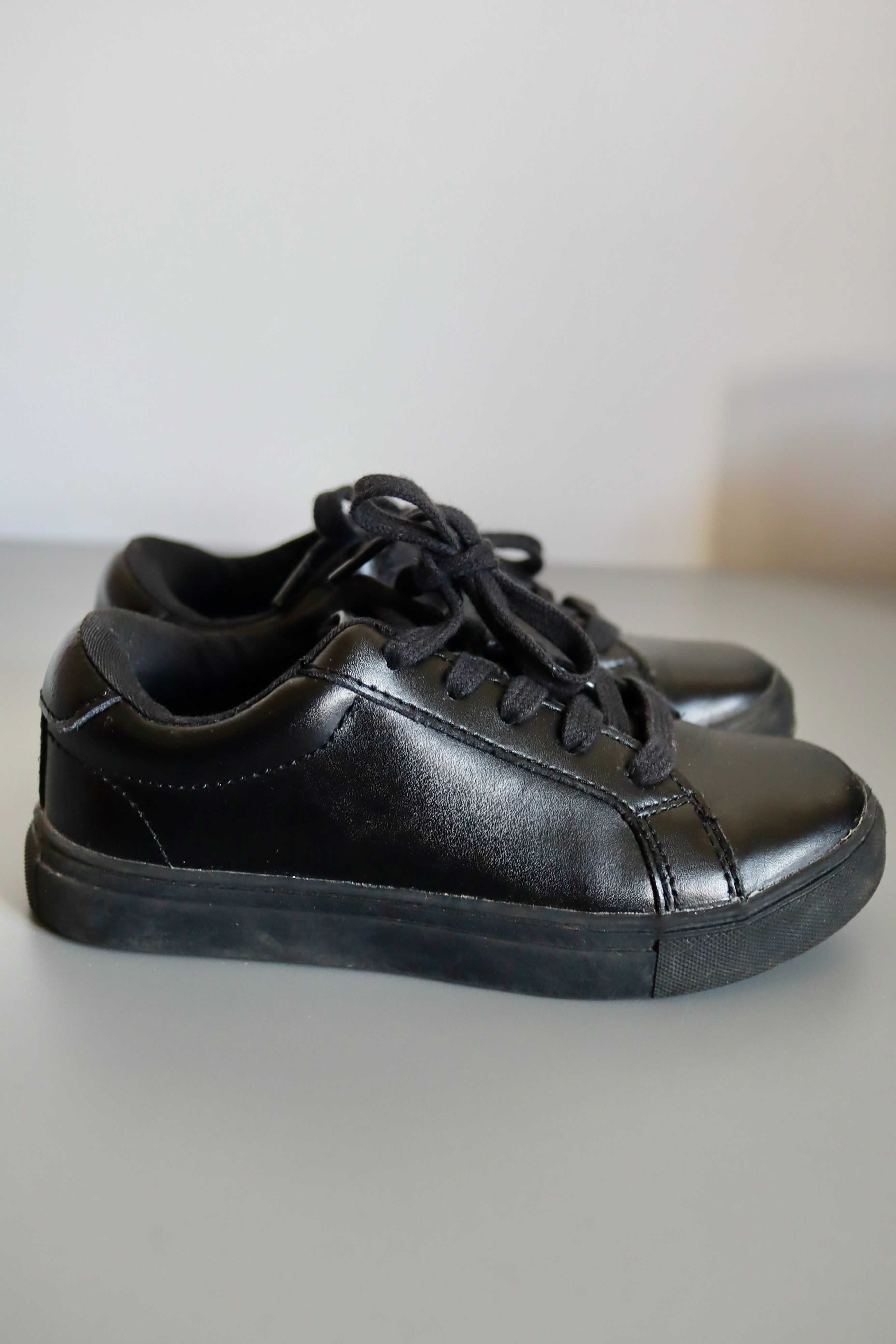 Czarne buty chłopięce Next rozmiar 30,5