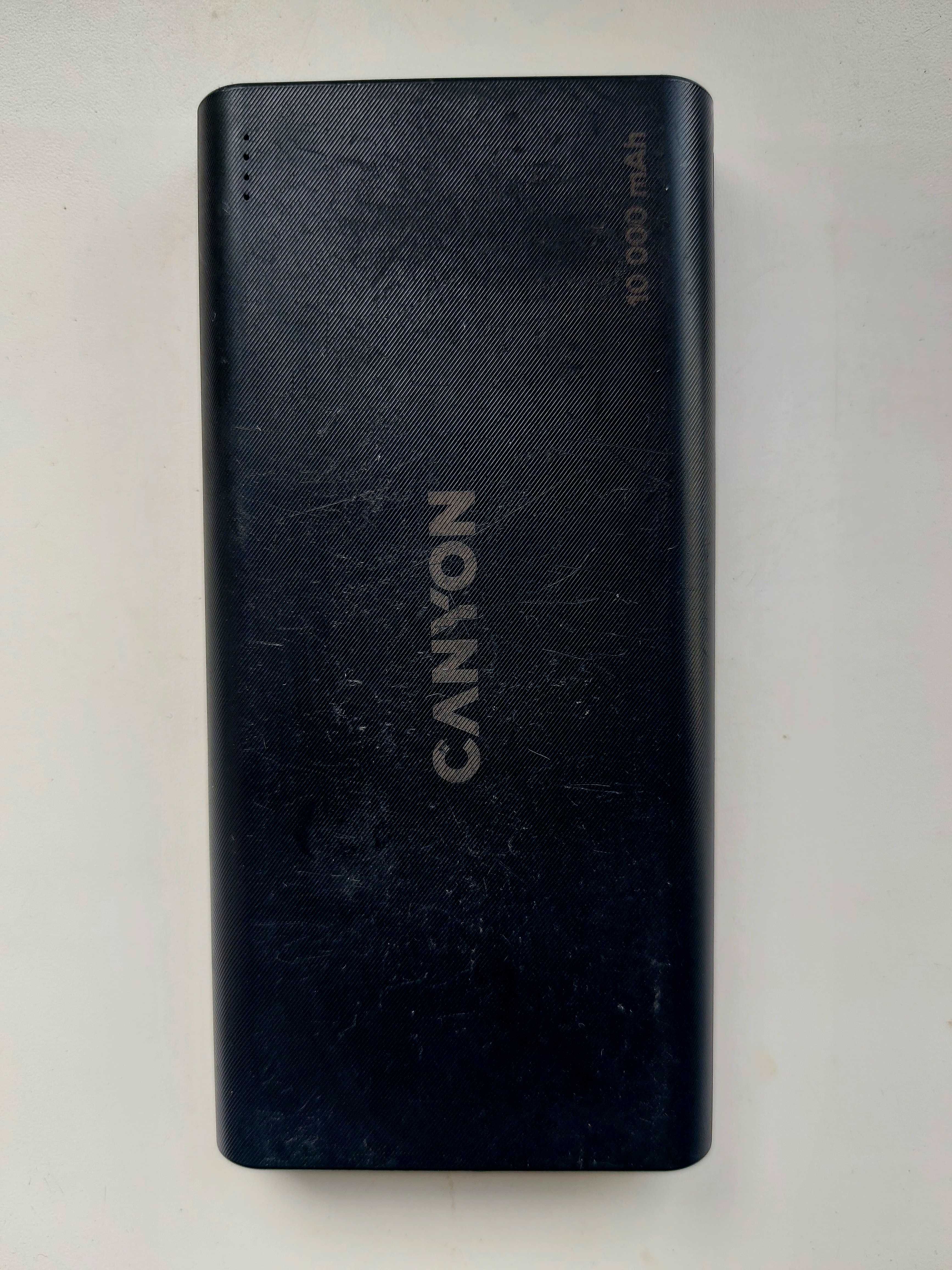 Внешний аккумулятор (Power Bank) Canyon PB-108, 10000мAч, черный