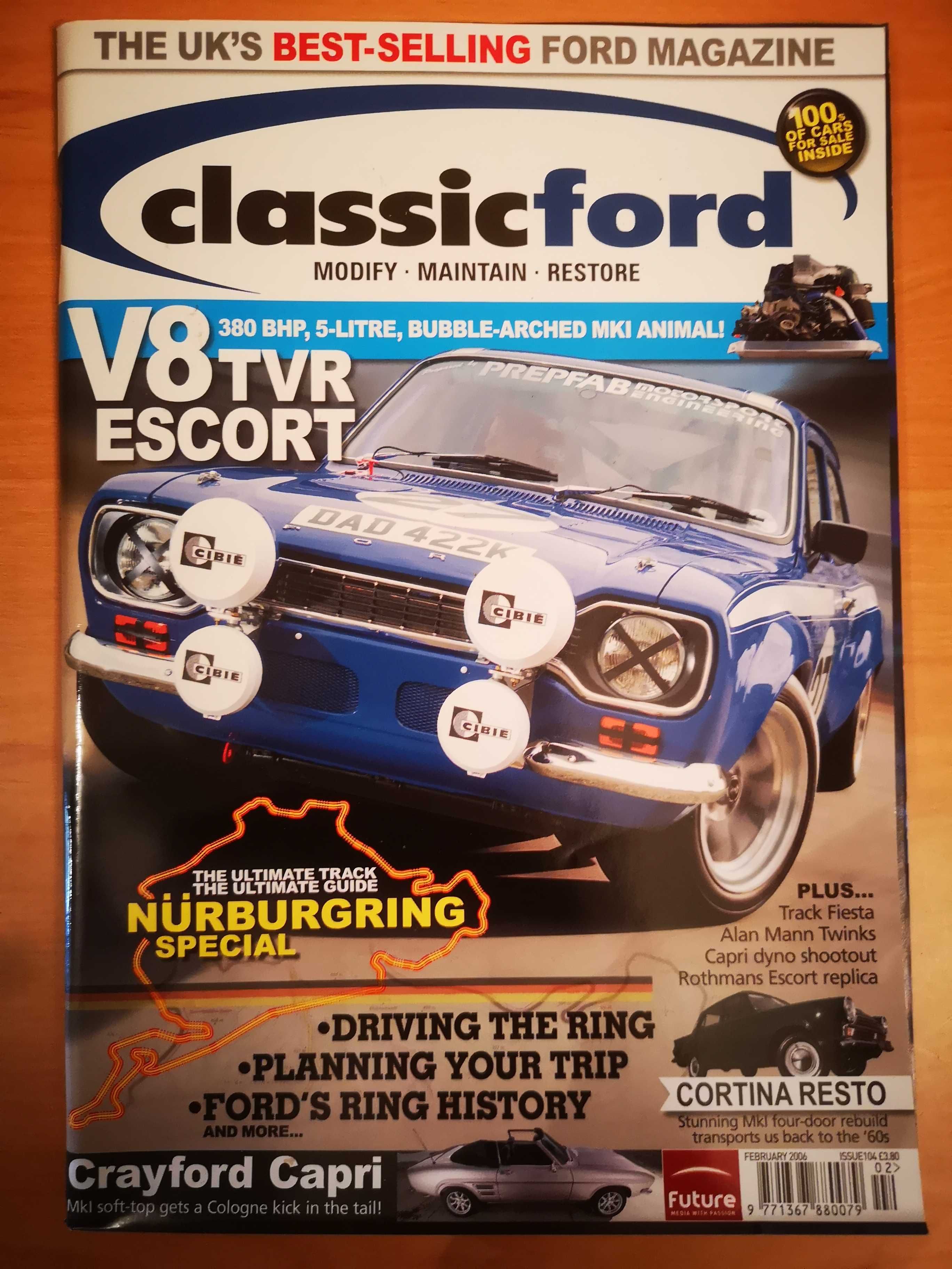 Revistas de Automóveis Clássicos Classic Ford