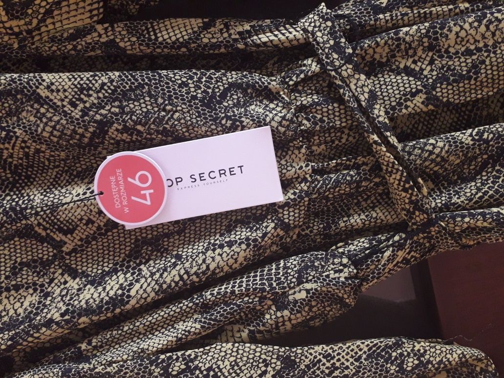 Sukienka długa zwiewna Top Secret nowa XS/S