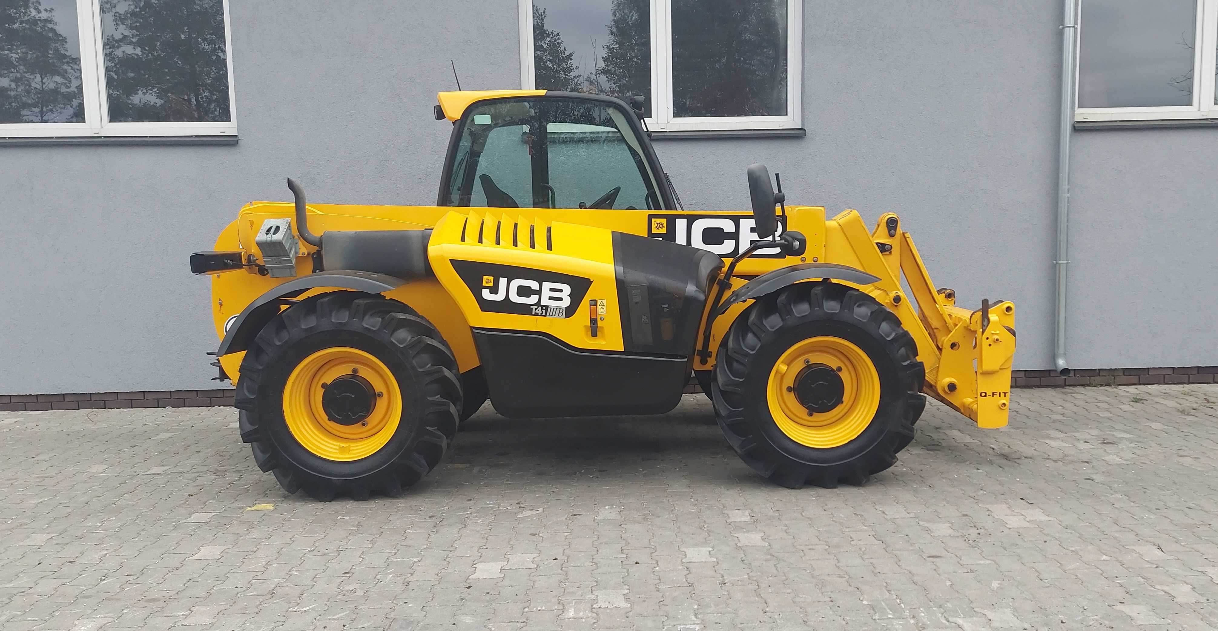 WYNAJEM ładowarek teleskopowych JCB MERLO MANITOU CAT Usługi ładowarką