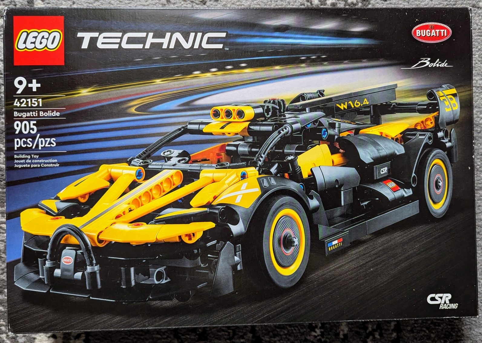 Авто-конструктор LEGO Technic Bugatti Bolide (42151)