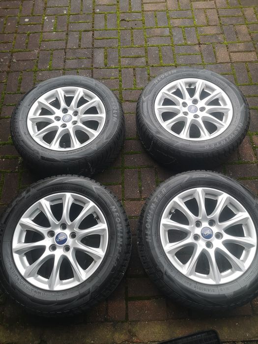 Komplet Koła Ford Mondeo Mk5 Alu plus opony zimowe 16cali