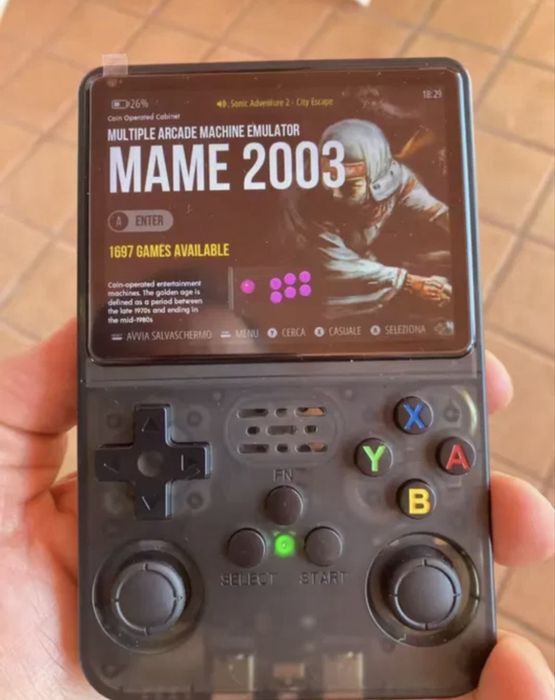 Consola R36S retro NOVA 128GB original + acessórios