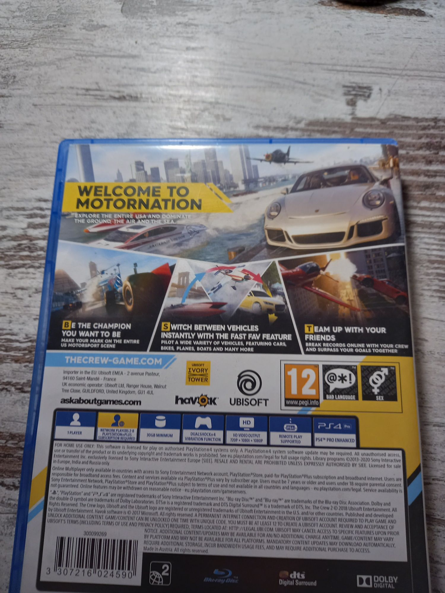 The crew 2 ps4 nowe