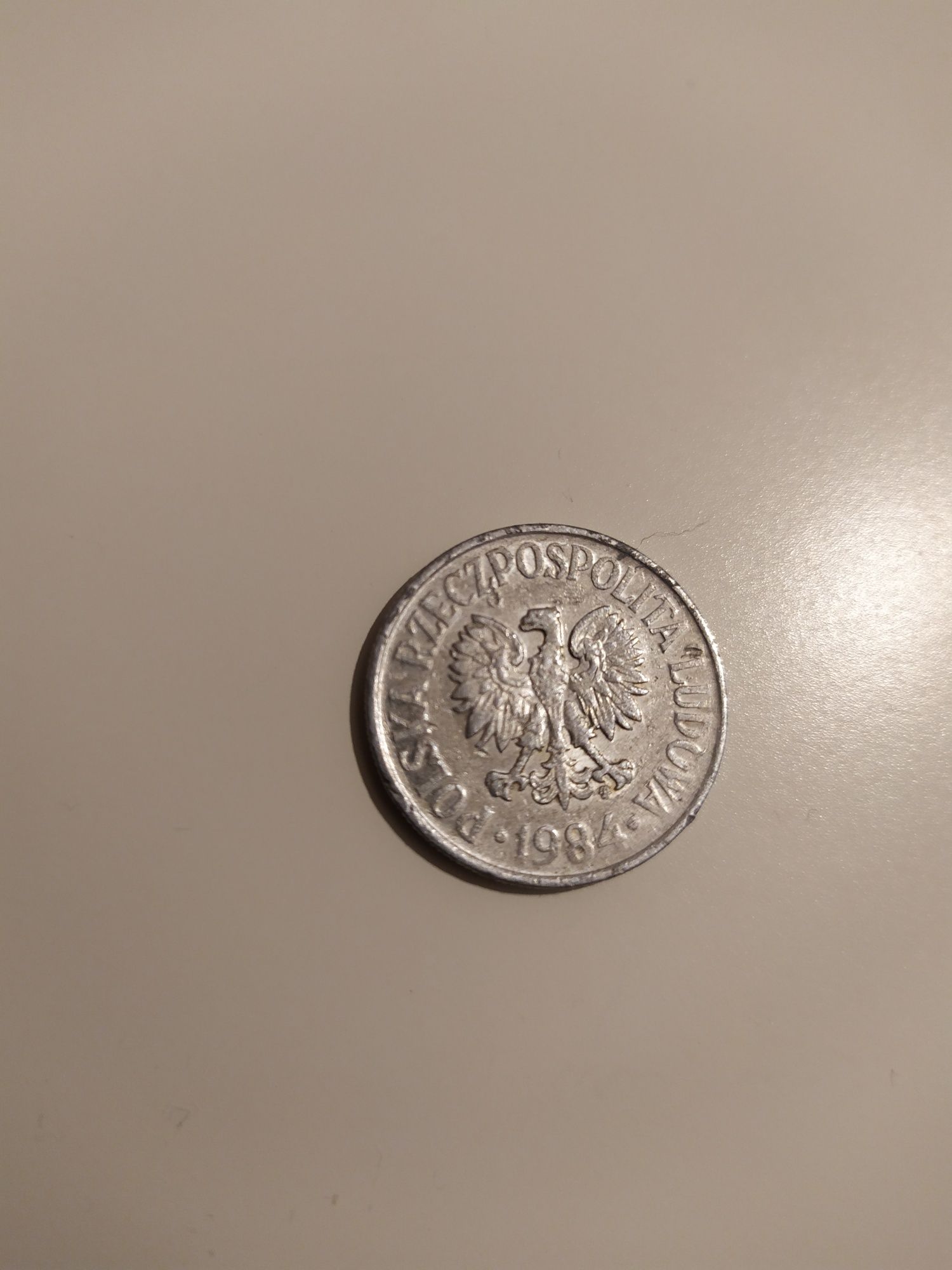 Moneta 50 groszy 1984 r. Kolekcja zabytek retro