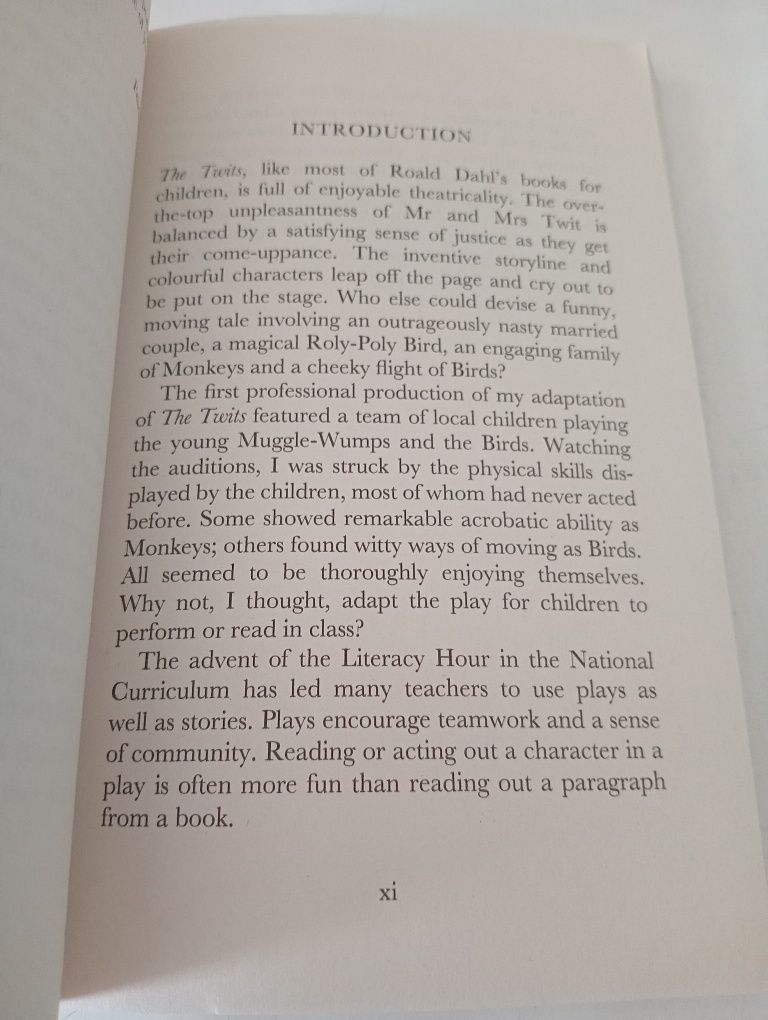 The twist Roald Dahl dla dzieci english