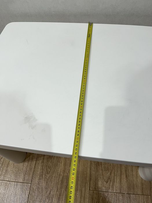 Дитячий стіл для дому і вулиці Ikea Mammut білий