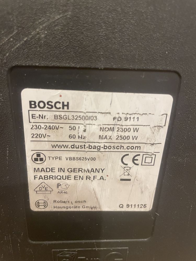 Bosch odkurzacz bosch