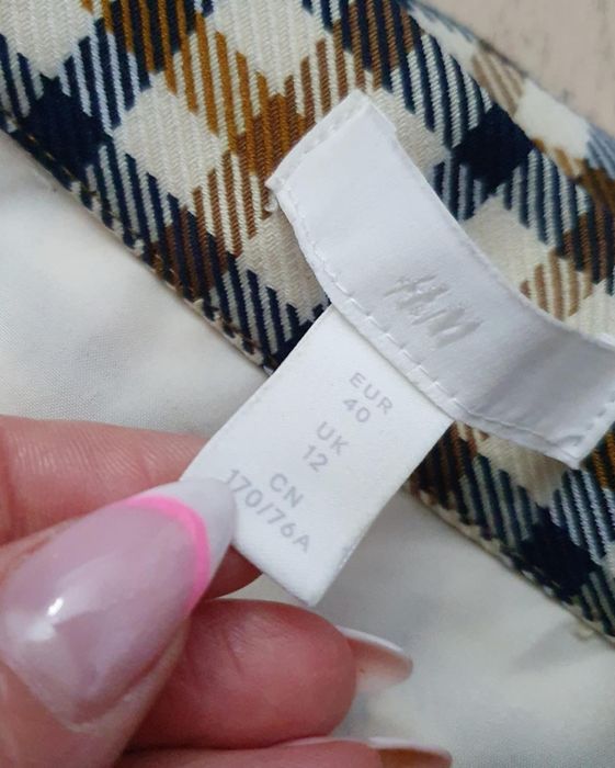 Burberry 40 / L zestaw koszula spodniczka