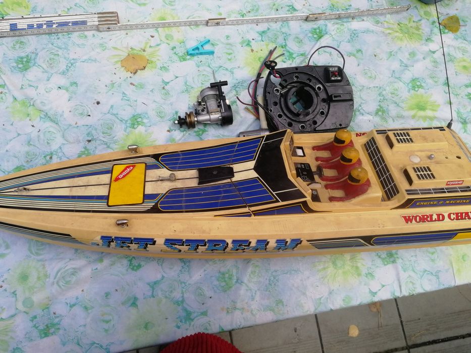 Motorowka rc  Kyosho jet stream  GP - 10 spalinowa wysyłka