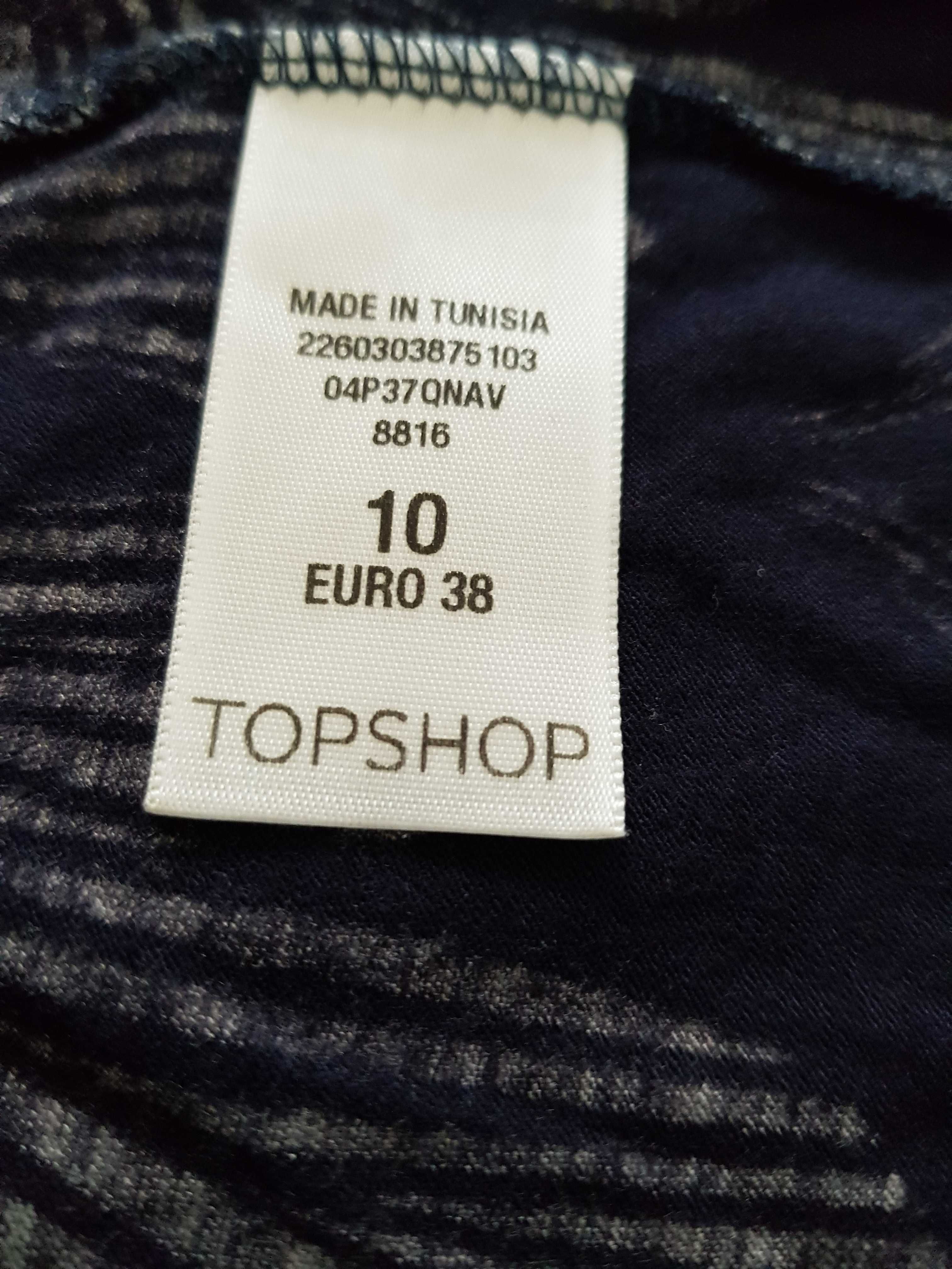 Tunika bluzka Topshop rozm. 38 stan bardzo dobry