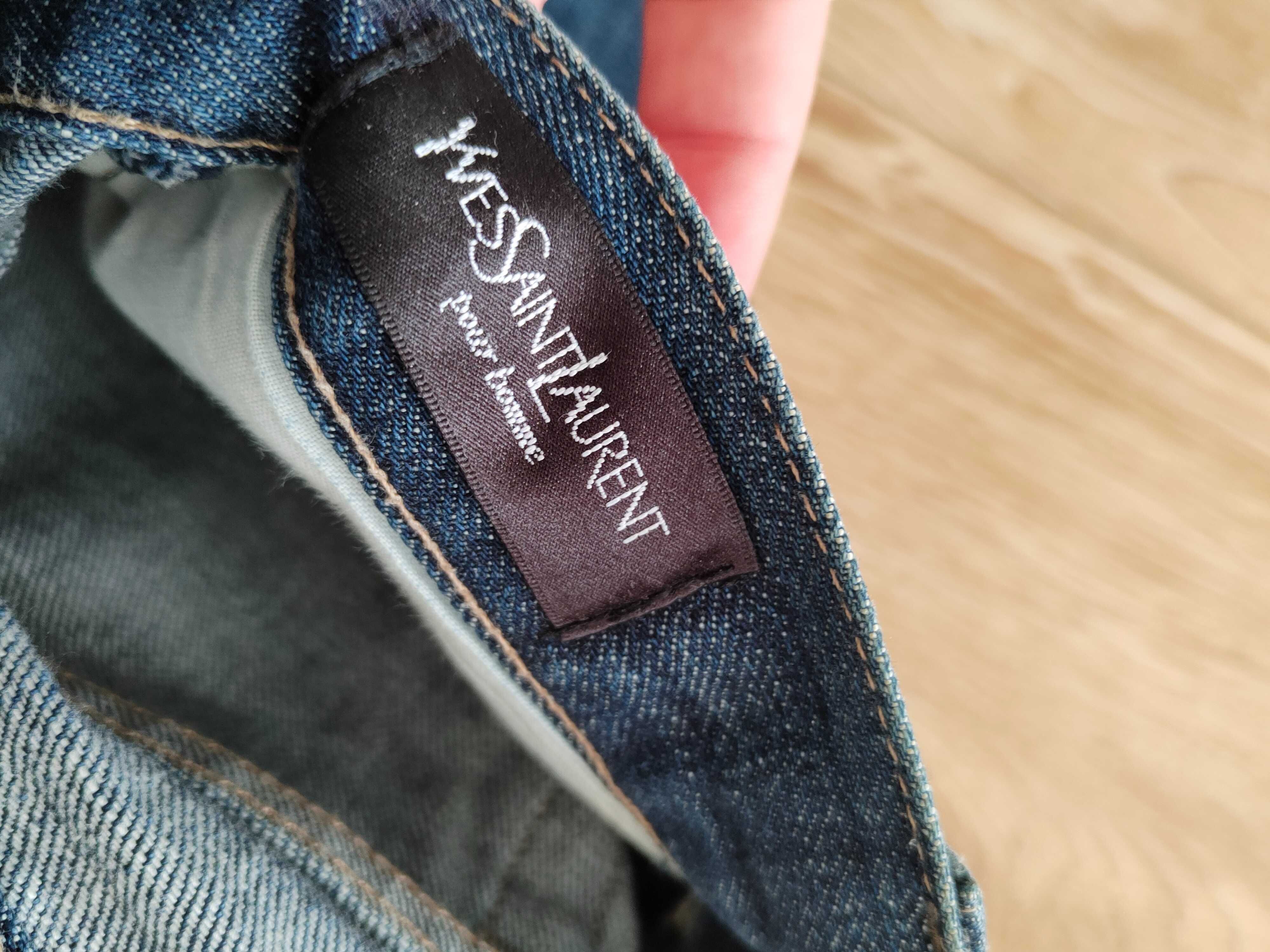 Spodnie męskie jeansy Yves Saint Laurent 32 32