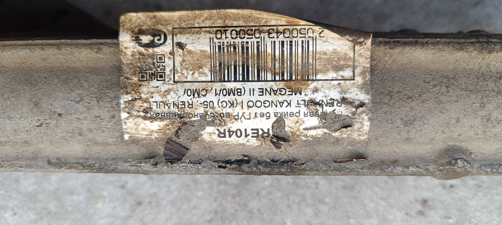 Рулевая рейка Renault Megane 2 под реставрацию