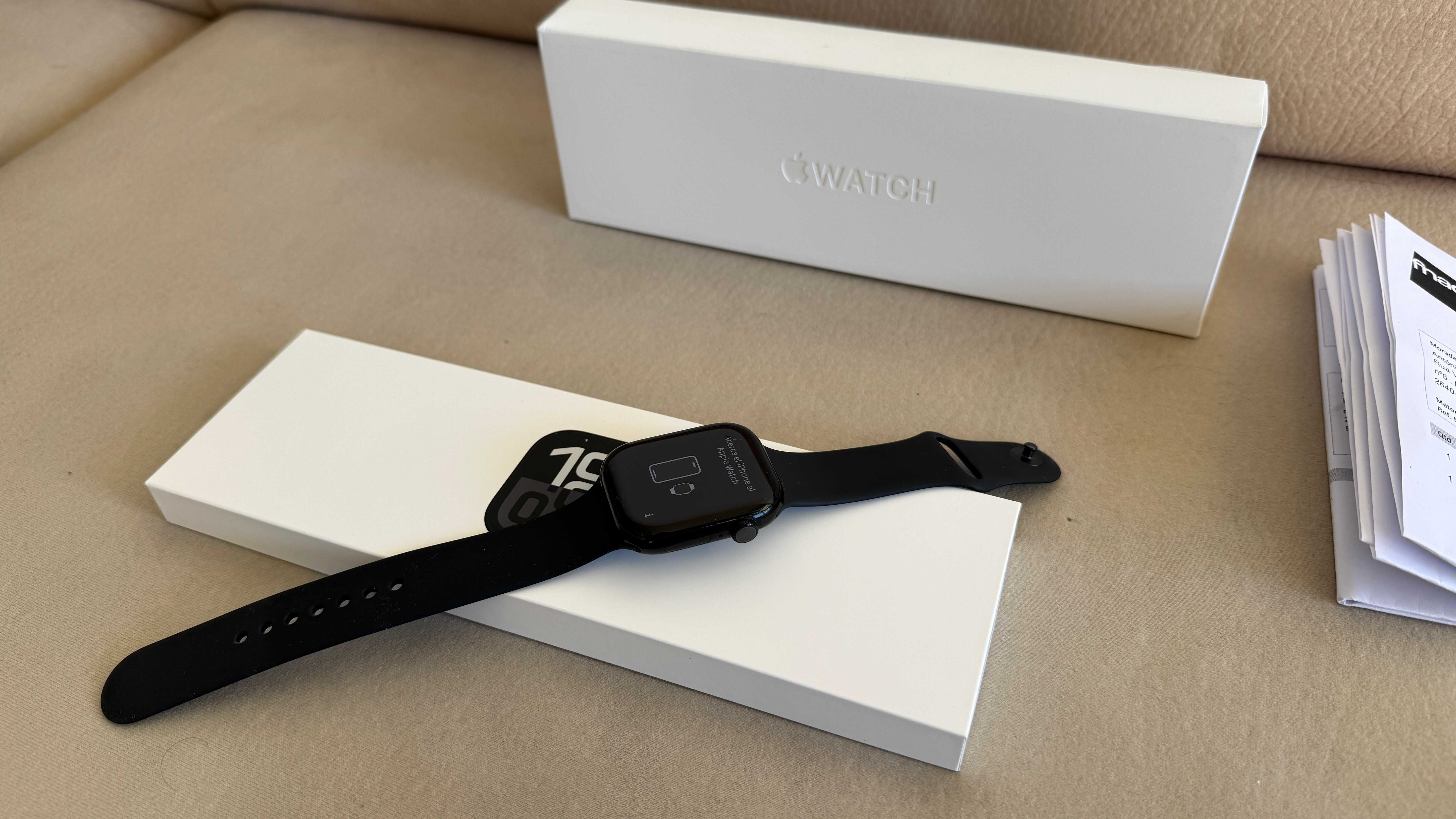 Vendo troco Apple Watch S10 46mm Preto Fatura/Garantia FNAC