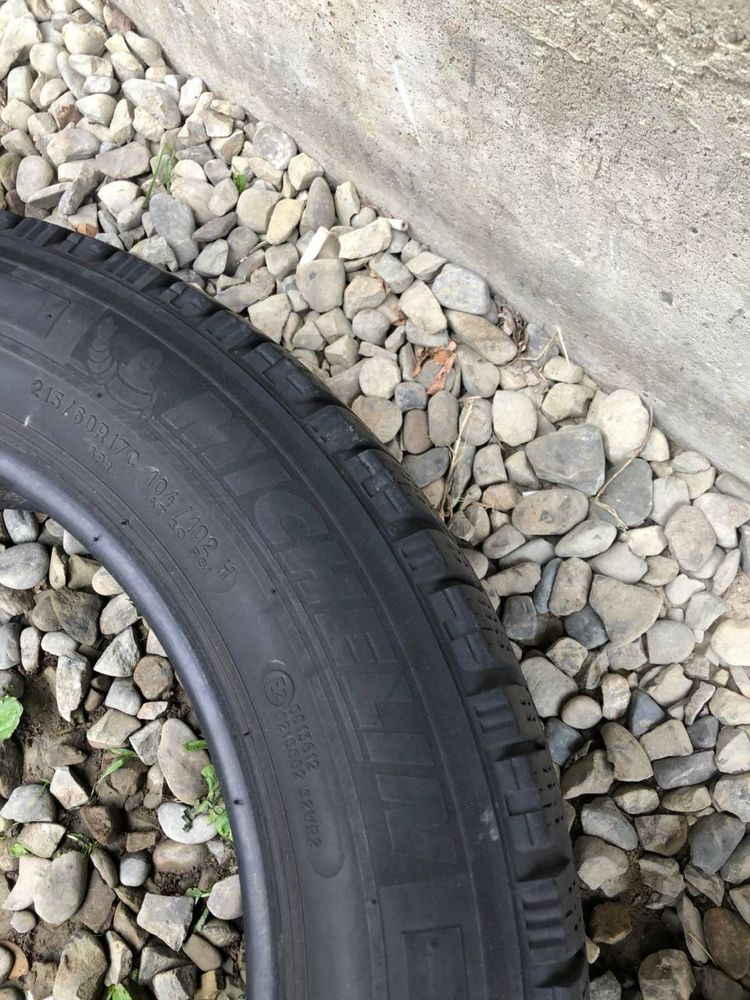 Шини 215/60 r17c Michelin Всесезон 4шт 2018р (213)